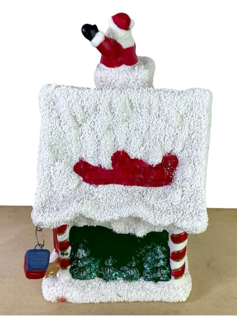 K’s Collection Christmas Village Santa Snow House Vintage Collectible 1990’s - Picture 3 of 16